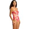 image:imageSeafolly Womens Bandeau Halter One Piece SwimsuitFlame