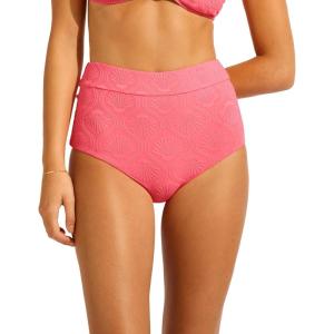 image:imageSeafolly Womens High Waisted PantLuna Sunset Coral
