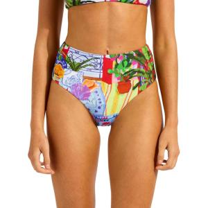 image:imageSeafolly Womens Standard High Waisted Pant La Boca Sapphire