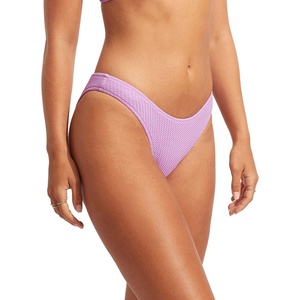 image:imageSeafolly Womens High Cut Pant Bikini Bottom SwimsuitSea Dive Wild Rose