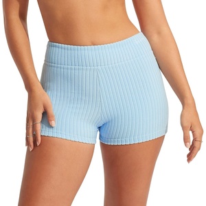 image:imageSeafolly Womens High Rise Boyleg Bikini Bottom SwimsuitHavana Powder Blue