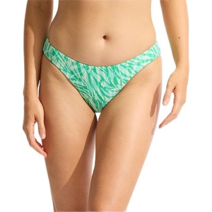image:imageSeafolly Womens Hipster Full Coverage Bikini Bottom SwimsuitAnimal Instinct Aruba Blue
