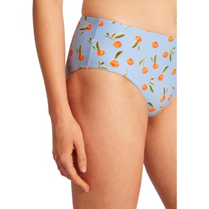 image:imageSeafolly Womens Hipster Full Coverage Mid Rise Wide Side Bikini Bottom SwimsuitSummer Crush Powder Blue