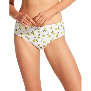 image:imageSeafolly Womens Hipster Full Coverage Mid Rise Wide Side Bikini Bottom SwimsuitSummer Crush Soft Olive